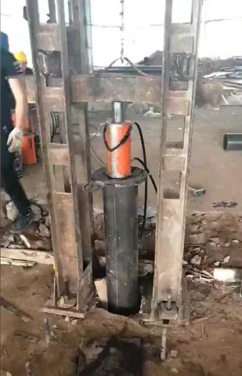 周口淮阳县钢管桩加固