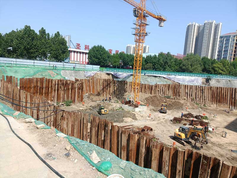周口淮阳县钢板桩